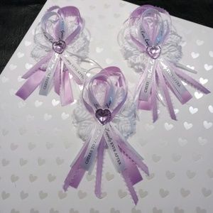 SUMMER SALE 30 Lavender Bridal Shower Corsages/Capias